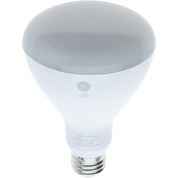 LED Lamp: Flood & Spot Style, 10 Watts, BR30, Medium Screw Base