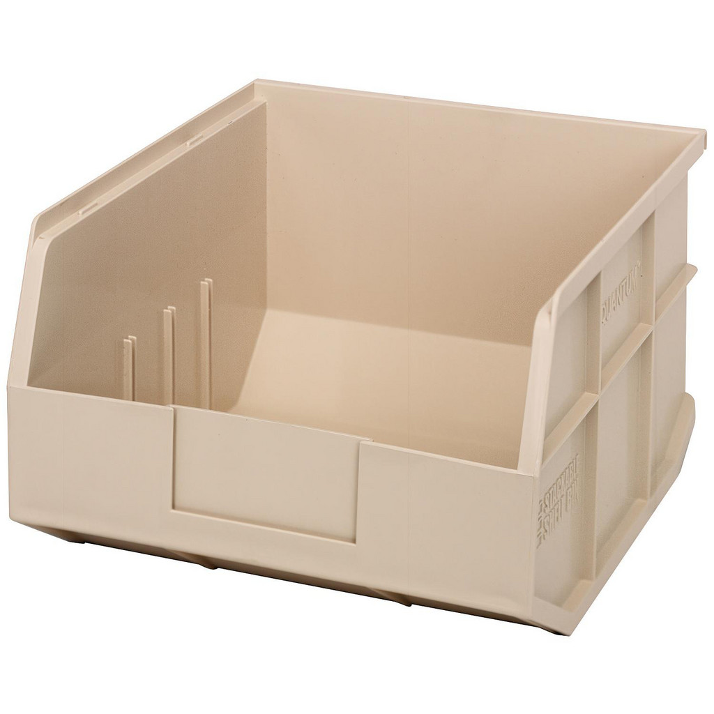Quantum Storage Bins: Bin Style: Hang & Stack; Shape: Rectangle; Material Family: Plastic; Overall Width (Inch): 11 | Part #SSB425IVCS