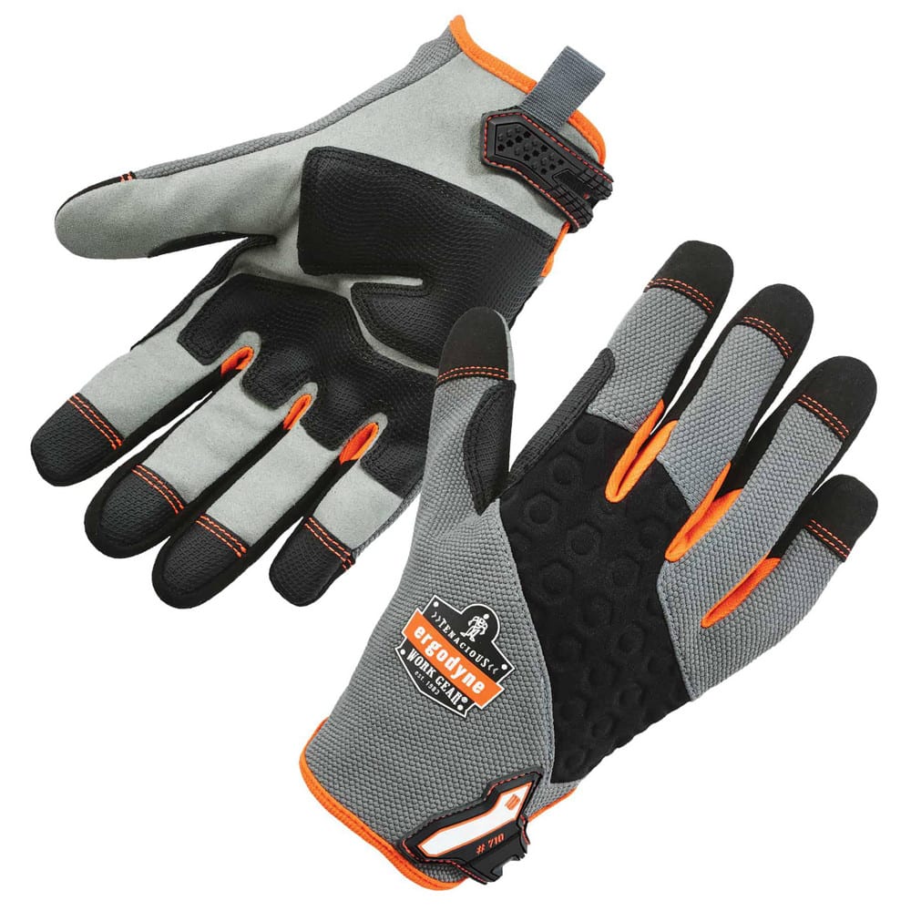 Gloves: Size M, Polyester Blend