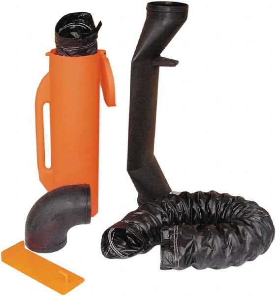 AIR Systems Ventilation Ducting, Vents & Fittings; Elbow Type: 90 deg Elbow; Duct Type: Hose; Connector Type: Bell Cuff & Buckle; Elbow; Vent Type: