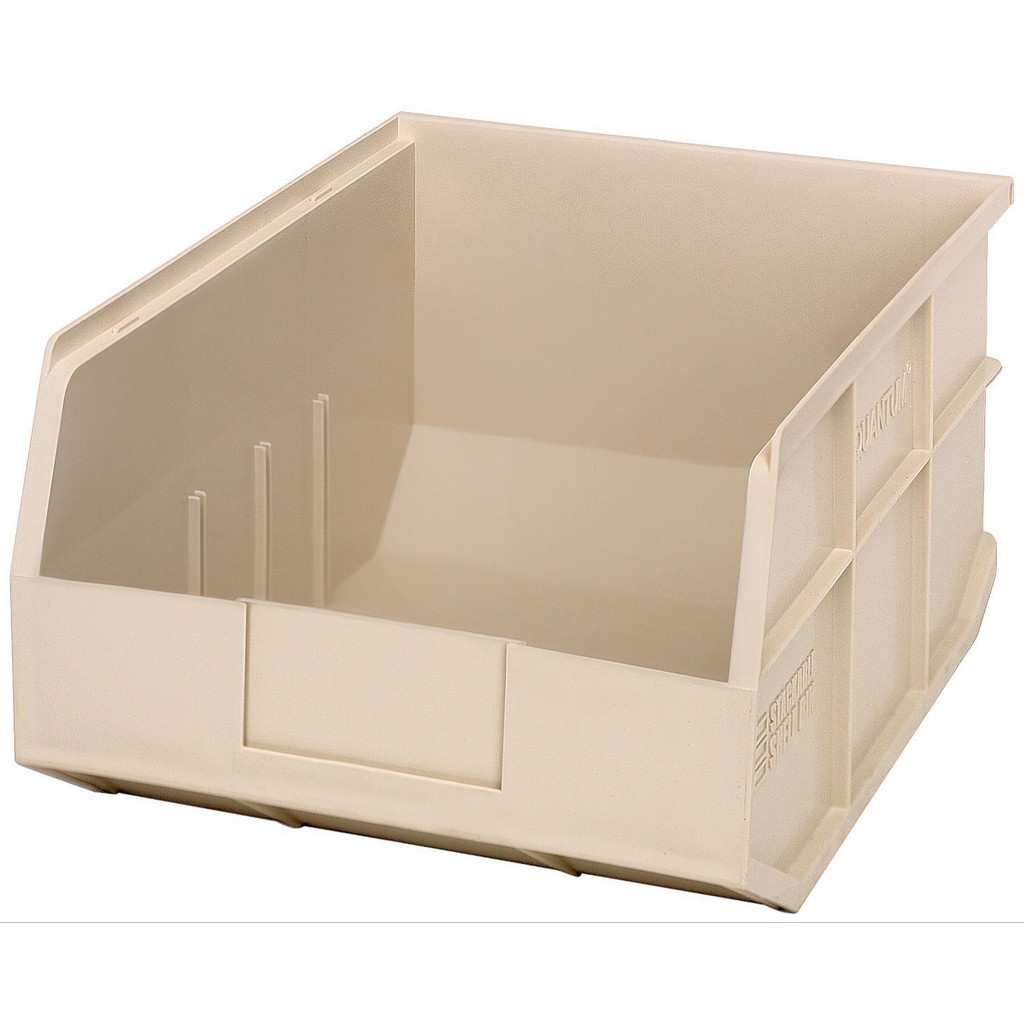 Quantum Storage Bins: Bin Style: Hang & Stack; Shape: Rectangle; Material Family: Plastic; Overall Width (Inch): 11 | Part #SSB445IVCS