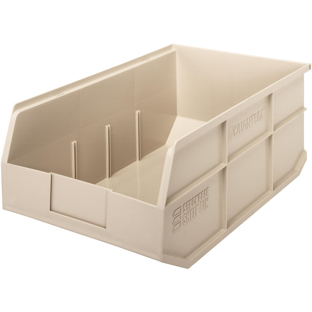 Quantum Storage Bins: Bin Style: Hang & Stack; Shape: Rectangle; Material Family: Plastic; Overall Width (Inch): 11 | Part #SSB465IVCS