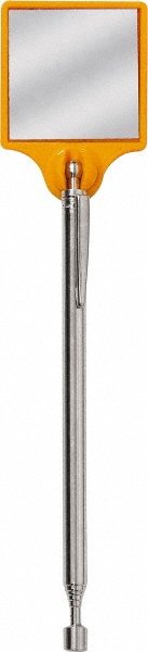 Inspection Mirror: Square, Glass Mirror - 2" Wide