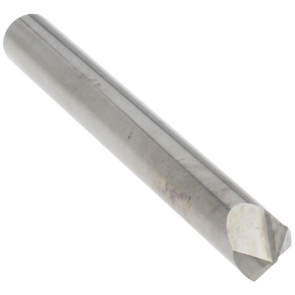 Harvey Tool Chamfer Mill 1/4" Dia, 1/4" Shank Dia, 60 & 120 deg, 2