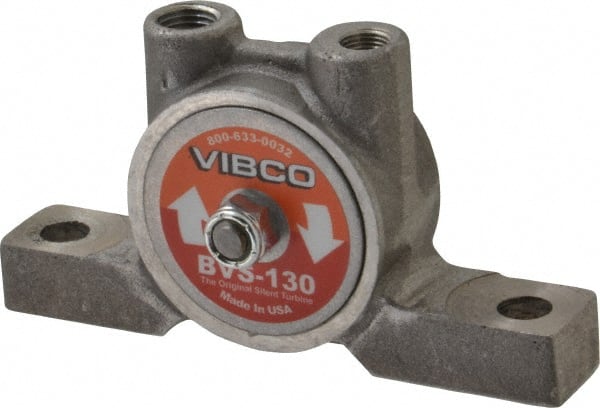 Vibco BVS-130AL 75 Lb. Force, 5-1/2 Cubic Feet per Minute, 10,500 RPM, 67 Decibel, Pneumatic Vibrator 