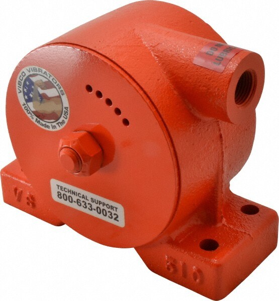 900 Lb. Force, 21 Cubic Feet per Minute, 4,500 RPM, 77 Decibel, Pneumatic Vibrator