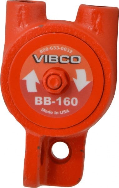Vibco BB-160CI 140 Lb. Force, 8 Cubic Feet per Minute, 15,000 RPM, 76 Decibel, Pneumatic Vibrator 
