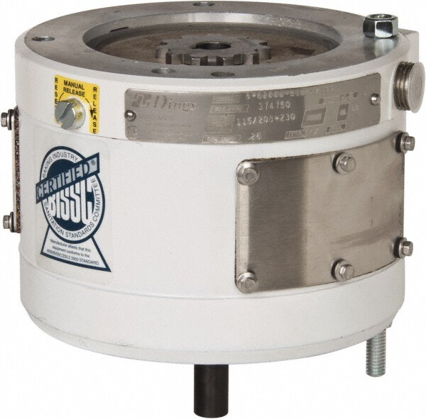 115/230 Volts at 60 Hertz, 6 Ft./Lb. Torque Disc Brake