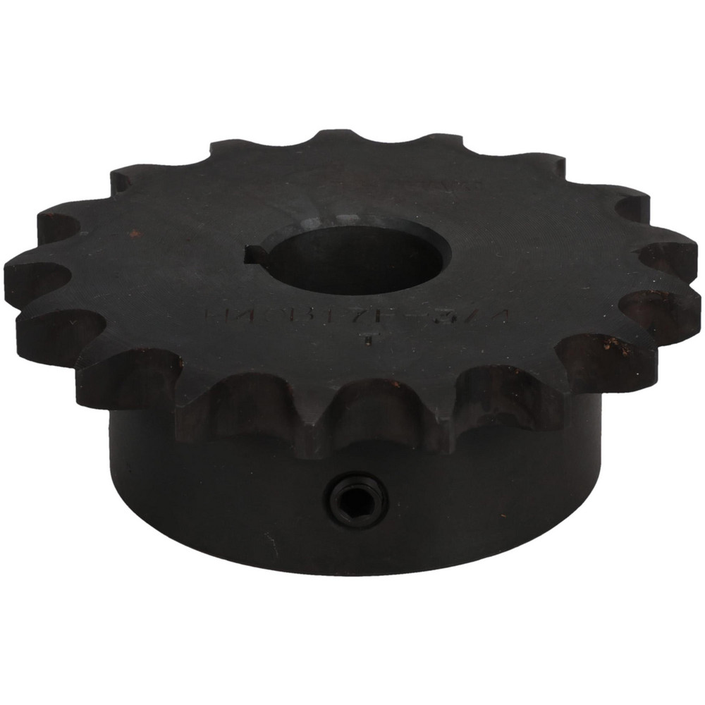 U.S. Tsubaki - Finished Bore Sprocket: 17 Teeth, 1/2