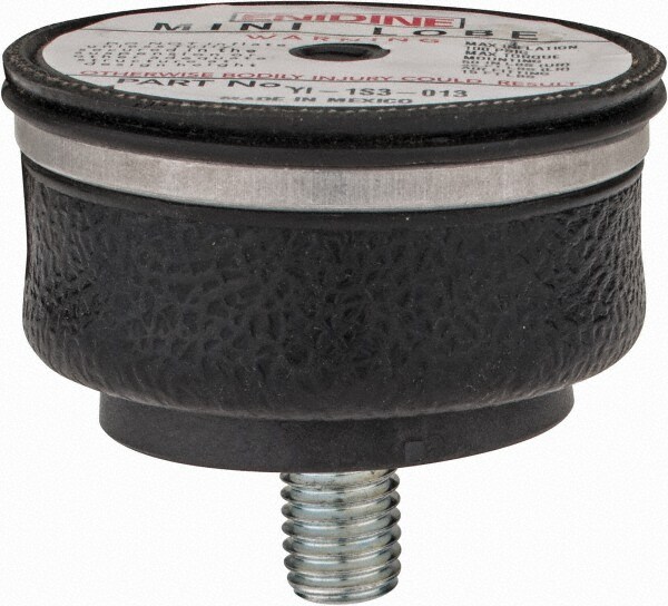 100 psi Actuation: 140 Lb Ext, 620 Lb Compr, 5/16-18 & 5/8-11, 2.1" Stroke Len, Minisleeve Air Spring
