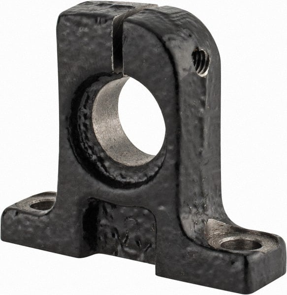 12mm Diam, Malleable Iron Alloy Shaft Support