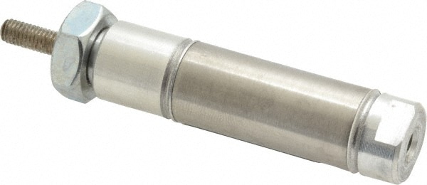 Norgren RP056X0.500-DAN Double Acting Rodless Air Cylinder: 9/16" Bore, 1/2" Stroke, 250 psi Max, 10-32 UNF Port, Double End Mount Image