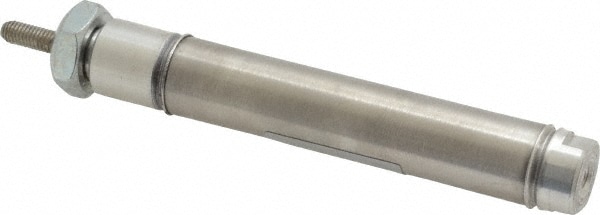 Norgren RP056X2.000-DAN Double Acting Rodless Air Cylinder: 9/16" Bore, 2" Stroke, 250 psi Max, 10-32 UNF Port, Double End Mount Image