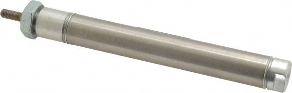 Norgren RP056X3.000-DAN Double Acting Rodless Air Cylinder: 9/16" Bore, 3" Stroke, 250 psi Max, 10-32 UNF Port, Double End Mount Image