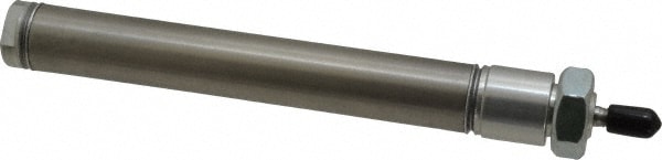 Norgren RP075X4.000-DAN Double Acting Rodless Air Cylinder: 3/4" Bore, 4" Stroke, 250 psi Max, 1/8 NPTF Port, Double End Mount Image