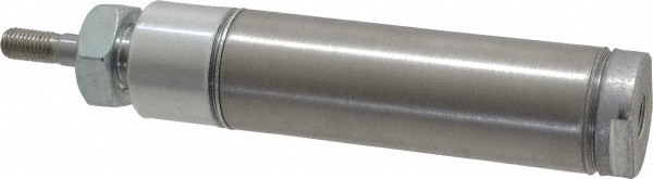 Norgren RP106X2.000-DAN Double Acting Rodless Air Cylinder: 1-1/16" Bore, 2" Stroke, 250 psi Max, 1/8 NPTF Port, Double End Mount Image