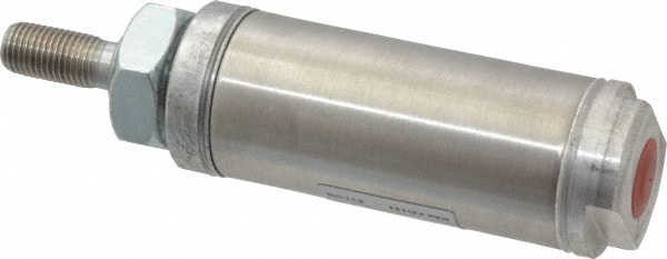 Norgren RP125X1.000-SAN Single Acting Rodless Air Cylinder: 1-1/4" Bore, 1" Stroke, 250 psi Max, 1/8 NPTF Port, Nose Mount Image