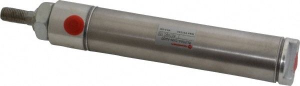 Norgren RP125X4.000-DAN Double Acting Rodless Air Cylinder: 1-1/4" Bore, 4" Stroke, 250 psi Max, 1/8 NPTF Port, Double End Mount Image