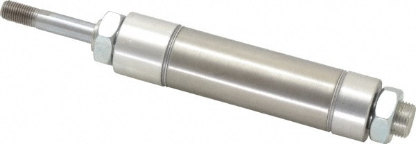 Norgren RP125X2.000-DAD Double Acting Rodless Air Cylinder: 1-1/4" Bore, 2" Stroke, 250 psi Max, 1/8 NPTF Port, Double End Mount Image