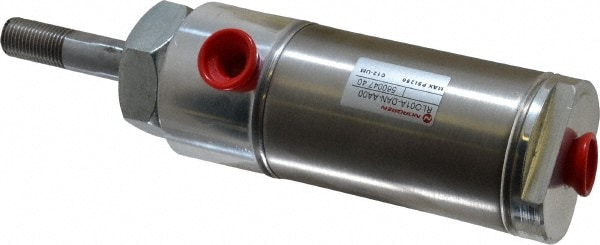 Norgren RP175X1.000-DAN Double Acting Rodless Air Cylinder: 1-3/4" Bore, 1" Stroke, 250 psi Max, 1/4 NPTF Port, Double End Mount Image