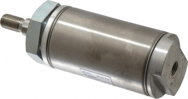 Norgren RP200X1.000-SAN Single Acting Rodless Air Cylinder: 2" Bore, 1" Stroke, 250 psi Max, 1/4 NPTF Port, Nose Mount Image