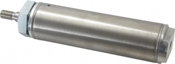 Norgren RP200X3.000-SAN Single Acting Rodless Air Cylinder: 2" Bore, 3" Stroke, 250 psi Max, 1/4 NPTF Port, Nose Mount Image