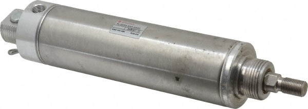 Norgren RP200X3.000-SAP Single Acting Rodless Air Cylinder: 2" Bore, 3" Stroke, 250 psi Max, 1/4 NPTF Port, Pivot Mount Image