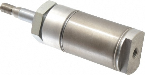 Norgren RP200X1.000-DAN Double Acting Rodless Air Cylinder: 2" Bore, 1" Stroke, 250 psi Max, 1/4 NPTF Port, Double End Mount Image