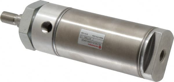 2 Bore Round Double Acting Air Cylinder 2 Stroke 