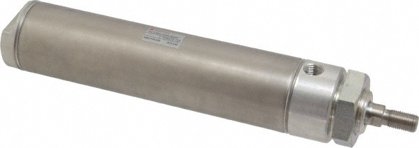 Norgren RP200X6.000-DAN Double Acting Rodless Air Cylinder: 2" Bore, 6" Stroke, 250 psi Max, 1/4 NPTF Port, Double End Mount Image