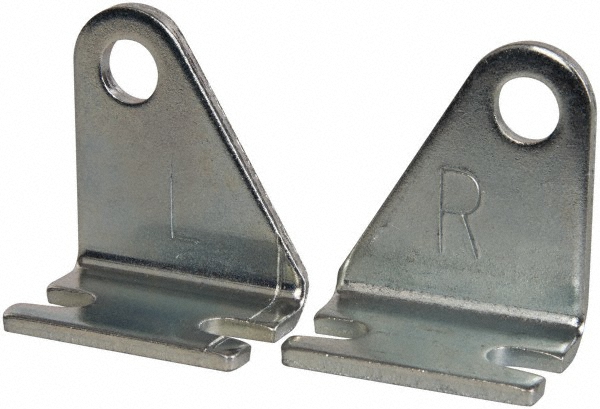Air Cylinder Pivot Bracket: 1-1/2" Bore, Use with Norgren Nonrepairable Air Cylinders