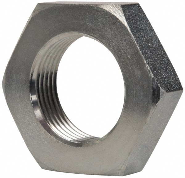 Air Cylinder Mounting Nut: 2" Bore, Use with Norgren Nonrepairable Air Cylinders
