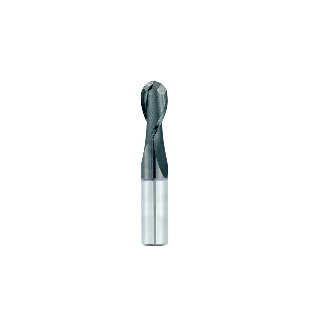 Niagara Cutter 17005965 Ball End Mill: 0.625" Dia, 1.25" LOC, 2 Flute, Solid Carbide Image