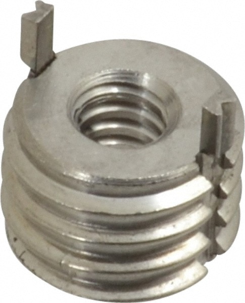 Recoil 73608 Thread Locking Insert: #10-24 Internal Thread, 7/16-14 External Thread, 0.31" OAL, Heavy-Duty Keylocking 