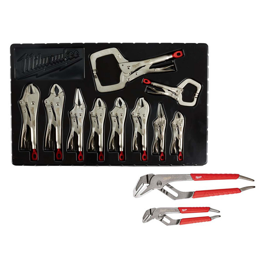 Plier Sets; Plier Type Included: Locking Pliers ; Container Type: Plastic Tray ; Handle Material: Forged Alloy Steel
