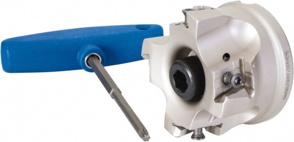 Iscar 3105212 2-1/2" Cut Diam, 1" Arbor Hole Diam, 0.63" Max Depth, Indexable Square-Shoulder Face Mill Image