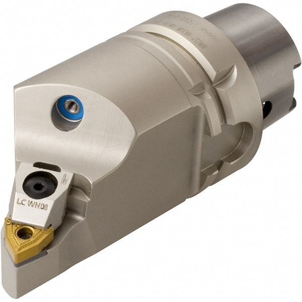 Modular Turning & Profiling Cutting Unit Head: Size HSK A63, 110 mm Head Length, Internal or External, Left Hand