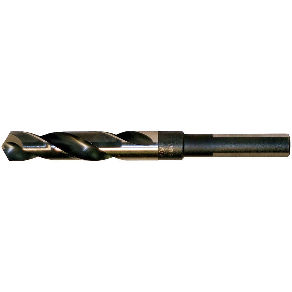 Cleveland C17038 Reduced Shank Drill Bit: 5/8 Dia, 1/2 Shank Dia, 118 0, High Speed Steel Image