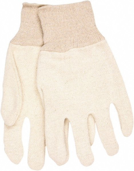 Work & General Purpose Gloves; Glove Type: General Purpose ; Lining Material: Unlined ; Back Material: Cotton/Polyester Blend ; Cuff Style: Knit ; Primary Material: Cotton & Cotton Blend ; Grip Surface: Padded Palm