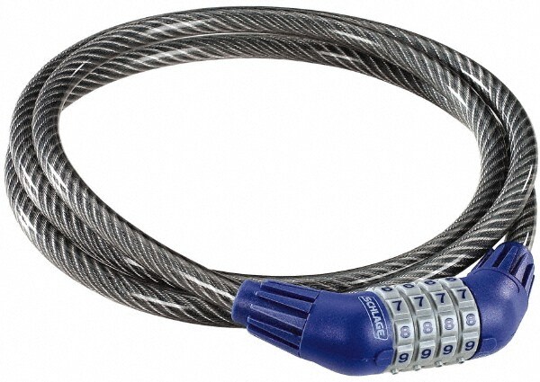 5' Long Combination Cable Lock