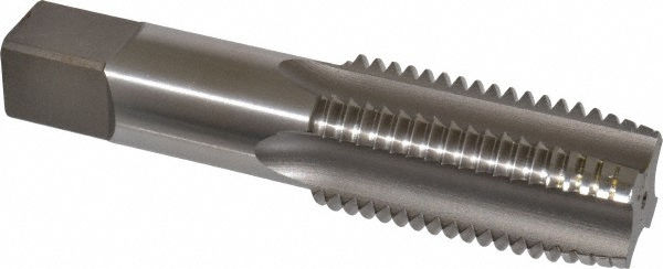 Kennametal 4129922 1-1/2 - 6 Plug RH 3B H4 Bright High Speed Steel 4-Flute Straight Flute Hand Tap Image