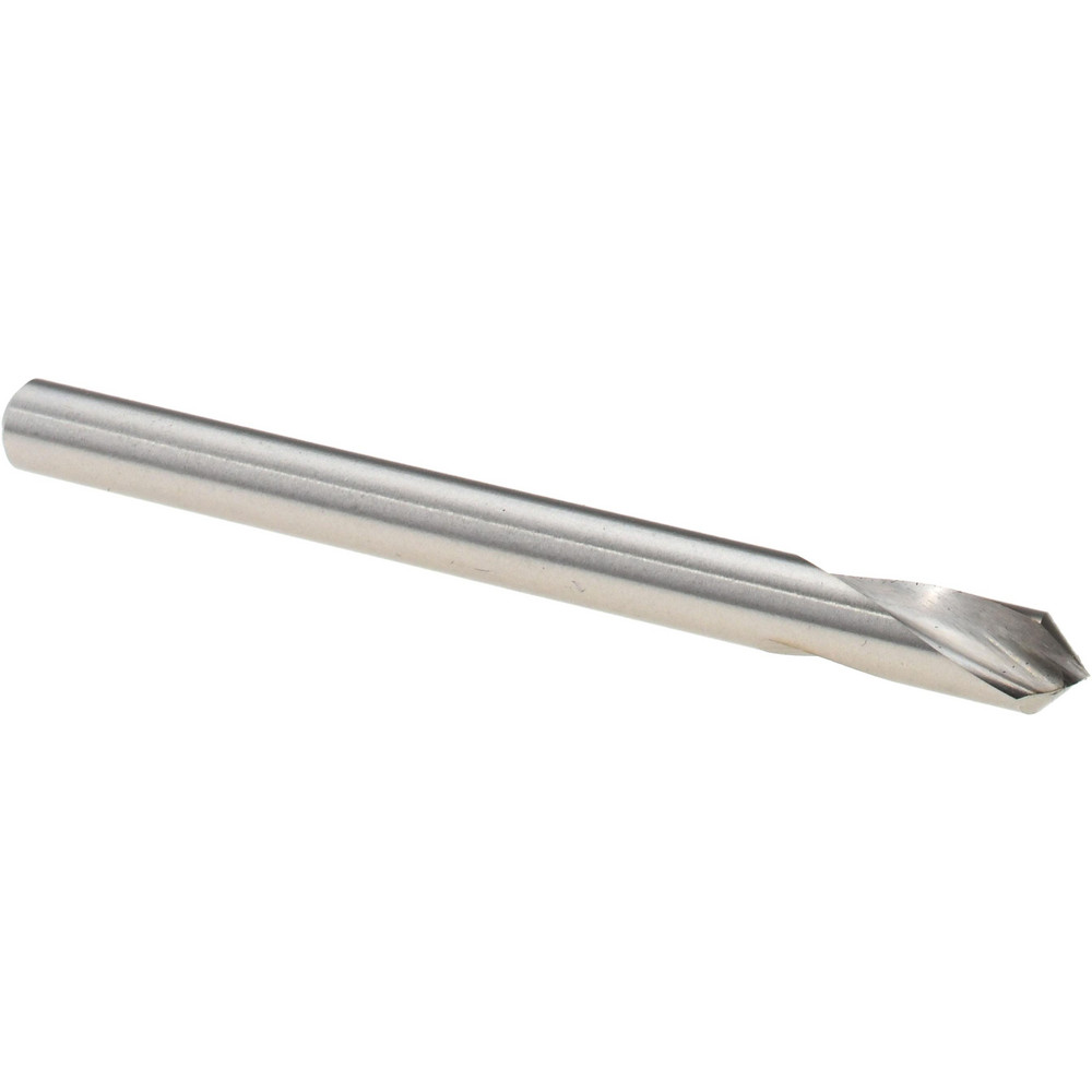 Spotting Drill: 5 mm Dia, 90 ° Point, 60 mm OAL, High Speed Steel