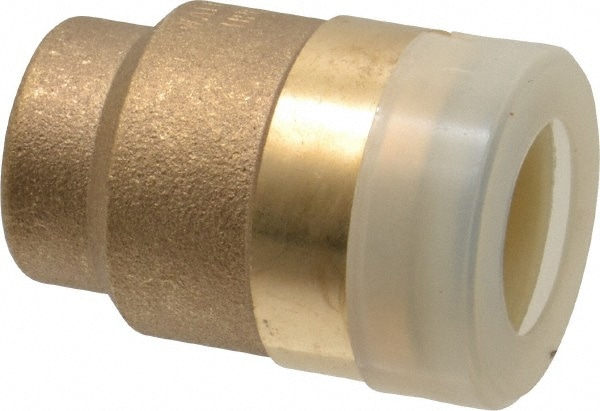 Push-To-Connect Tube to Tube Tube Fitting: End Stop, 1/2" OD