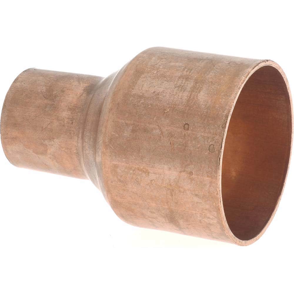 Mueller Industries 1 1 2 X 3 4 Wrot Copper Pipe Reducer Coupling Msc Industrial Supply