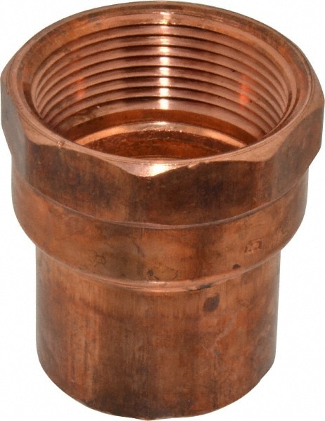 Mueller Industries 1 1 2 Wrot Copper Pipe Adapter 36890309 Msc Industrial Supply