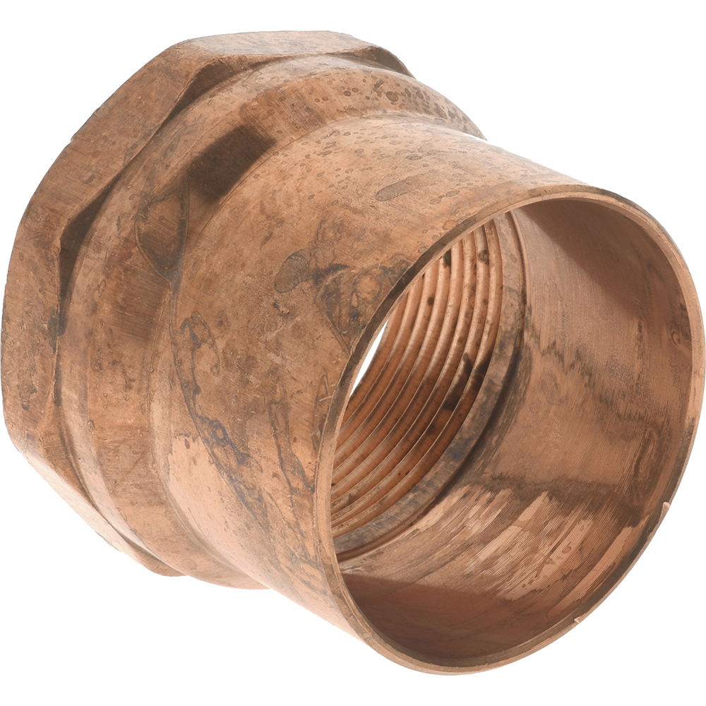 Mueller Industries 21/2" Wrot Copper Pipe Adapter 36890325 MSC