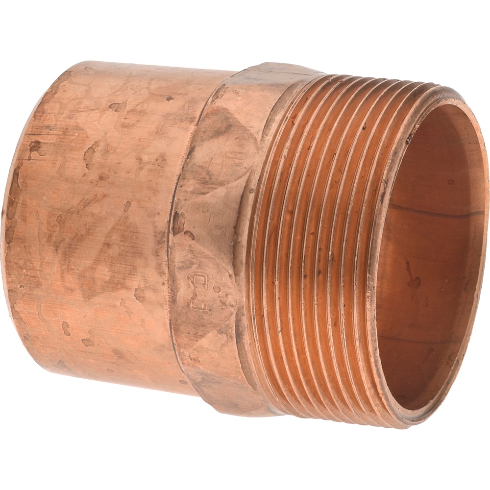 Mueller Industries Wrot Copper Pipe Adapter Fitting C X M