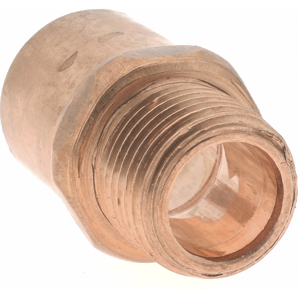 Mueller Industries 3/4 x 1/2" Wrot Copper Pipe Adapter 36890713