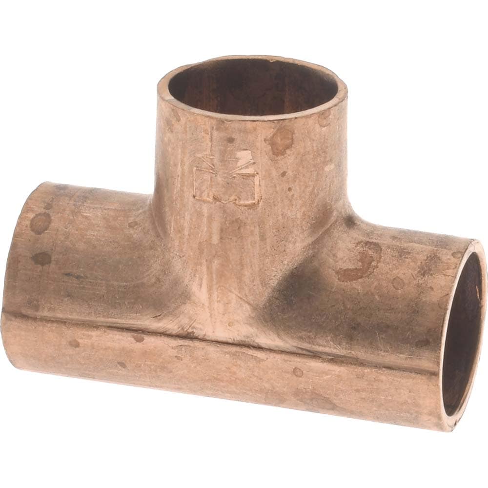 NIBCO - Cast Copper Pipe Cross: 1/2″ Fitting, C x C x C, Pressure Fitting -  71941033 - MSC Industrial Supply