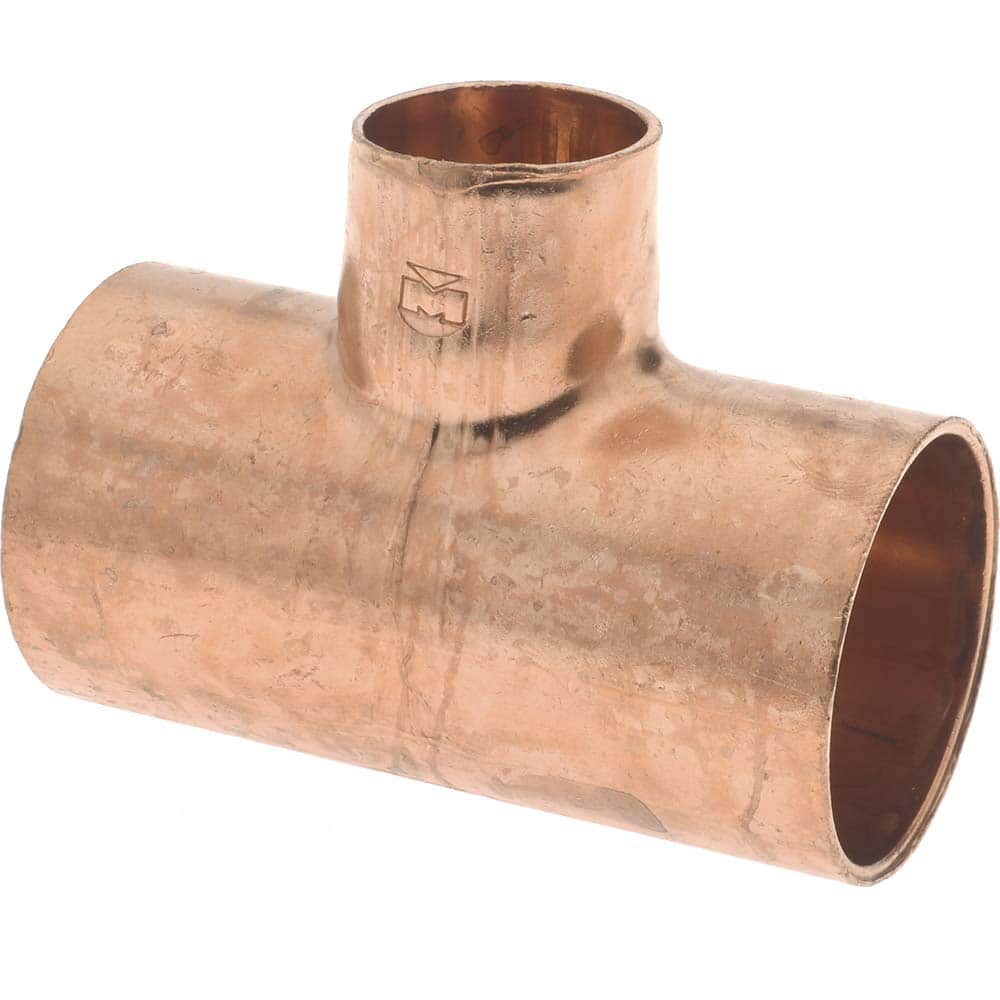4"-Inch Wrot Copper Sweat Plumbing Tee Fitting 